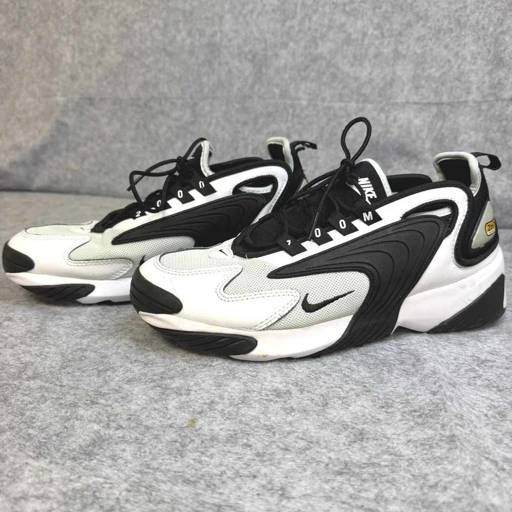 Nike Zoom 2K White Black Mens Running Shoes AO0354-100 Sneaker